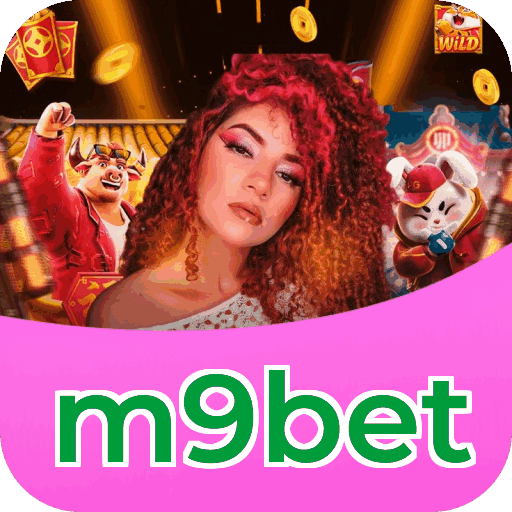 Interface do aplicativo m9bet mostrando jogos disponíveis no iOS e Android